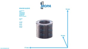 SPACER SLEEVE - 5500780453 suitable for MTU engines