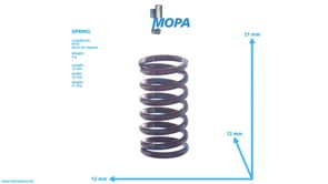 FEDER - 5849935201 passend für MTU Motoren