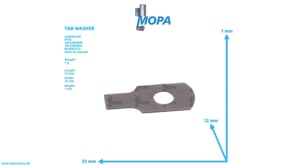 TAB WASHER - 700290005300 suitable for MTU engines