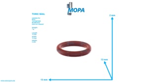 TORIC SEAL - 700429009005 suitable for MTU engines