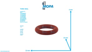TORIC SEAL - 700429014002 suitable for MTU engines TORIC SEAL - 700429014002 suitable for MTU engines
