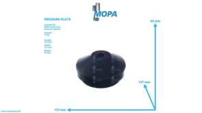 DRUCKPLATTE - 80996040069 passend für MAN D Motoren