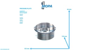 DRUCKPLATTE - 80996170017 passend für MAN D Motoren