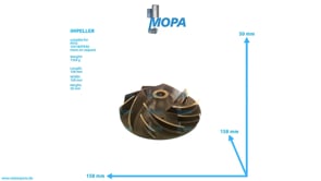 FLUEGELRAD - 8692040067 passend für MTU Motoren