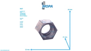 MUTTER - 915001008003 passend für MTU Motoren