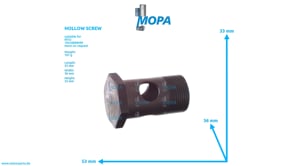 HOLLOW SCREW - 915011020100 suitable for MTU engines