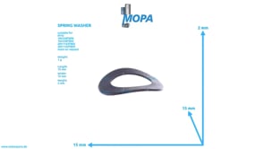 FEDERSCHEIBE - 000137008103 passend für MTU Motoren