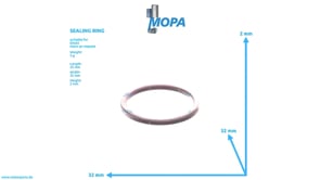 SEALING RING - 01118767 suitable for Deutz engines