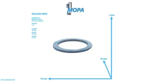 SEALING RING - 01157696 suitable for MWM & Deutz engines