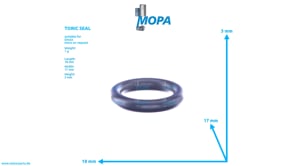 TORIC SEAL - 01183206 suitable for Deutz engines