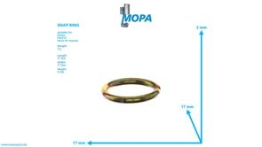 SNAP RING - 01215500 suitable for Deutz engines SNAP RING - 01215500 suitable for Deutz engines