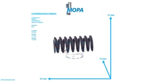 COMPRESSION SPRING - 01308651 suitable for Deutz engines