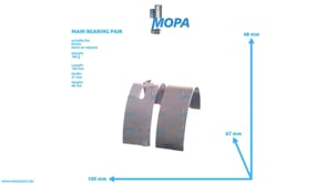 HAUPTLAGERPAAR - 02147219 passend für Deutz Motoren HAUPTLAGERPAAR - 02147219 passend für Deutz Motoren