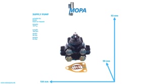 FOERDERPUMPE - 02931460 passend für Deutz Motoren