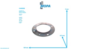 CARRIER - 03324683 suitable for MWM & Deutz engines