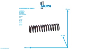 COMPRESSION SPRING - 04079617 suitable for MWM & Deutz engines