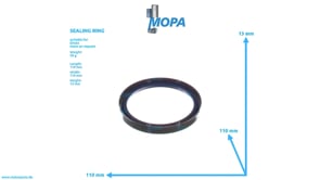 SEALING RING - 12152267 suitable for Deutz engines