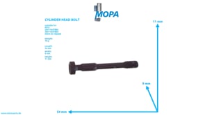 ZYLINDERKOPFSCHRAUBE - 5039900312 passend für MTU Motoren