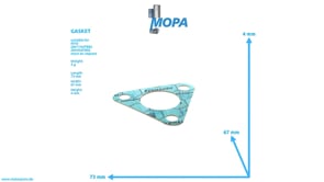 DICHTUNG - 5070811080 passend für MTU Motoren