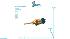 FLUID LEVEL PROBE - 51274210298 suitable for MAN D engines