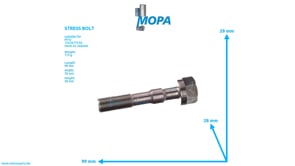 DEHNSCHRAUBE - 5509900719 passend für MTU Motoren
