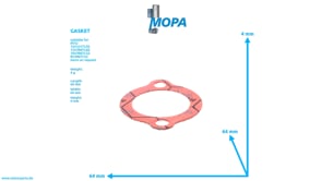 DICHTUNG - 5532031280 passend für MTU Motoren