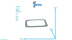 DICHTUNG - 5550610380 passend für MTU Motoren