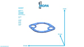 DICHTUNG - 5601871680 passend für MTU Motoren