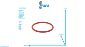 RUNDDICHTRING - 700429031000 passend für MTU Motoren