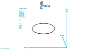 TORIC SEAL - 700429090004 suitable for MTU engines TORIC SEAL - 700429090004 suitable for MTU engines