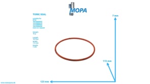 TORIC SEAL - 700429110002 suitable for MTU engines TORIC SEAL - 700429110002 suitable for MTU engines