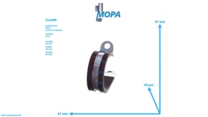 ROHRSCHELLE - 916016032201 passend für MTU Motoren