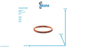 SEALING RING - 01118904 suitable for Deutz engines