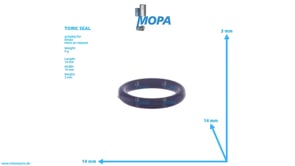 TORIC SEAL - 01162121 suitable for Deutz engines