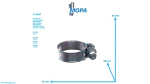 ROHRSCHELLE - 01173485 passend für MWM & Deutz Motoren