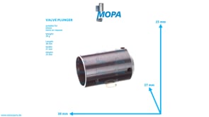 VENTILKOLBEN - 03365901 passend für Deutz Motoren
