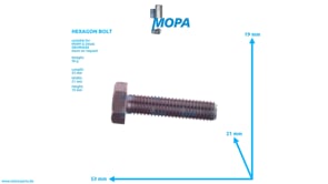 SECHSKANTSCHRAUBE - 04077172 passend für MWM & Deutz Motoren