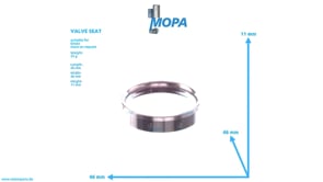 VALVE SEAT - 04231325 suitable for Deutz engines