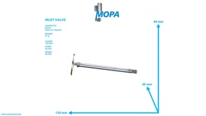 INLET VALVE - 04290056 suitable for Deutz engines