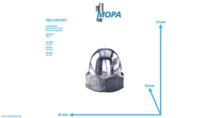 HEX CAP NUT - 06120850103 suitable for MAN D engines HEX CAP NUT - 06120850103 suitable for MAN D engines