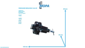 PRESSURE REDUCING VALVE - 12321493 suitable for MWM & Deutz engines