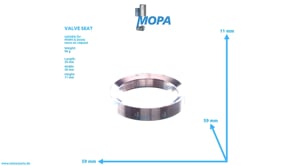 VALVE SEAT - 12420843 suitable for MWM & Deutz engines