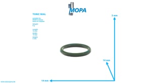 RUNDDICHTRING - 12500290 passend für MWM & Deutz Motoren