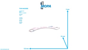 TAB WASHER - 5039940025 suitable for MTU engines