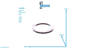 WASHER - 5120250252 suitable for MTU engines
