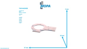 SICHERUNGSBLECH - 700292017000 passend für MTU Motoren