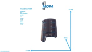 VENTILKOLBEN - 8491700220 passend für MTU Motoren