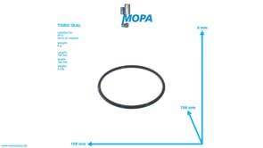 TORIC SEAL - 8499971030 suitable for MTU engines