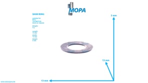 PASSSCHEIBE - 000988006013 passend für MTU Motoren