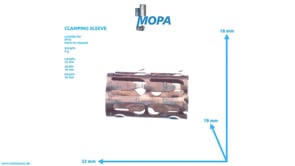 CLAMPING SLEEVE - 0009922129 suitable for MTU engines CLAMPING SLEEVE - 0009922129 suitable for MTU engines